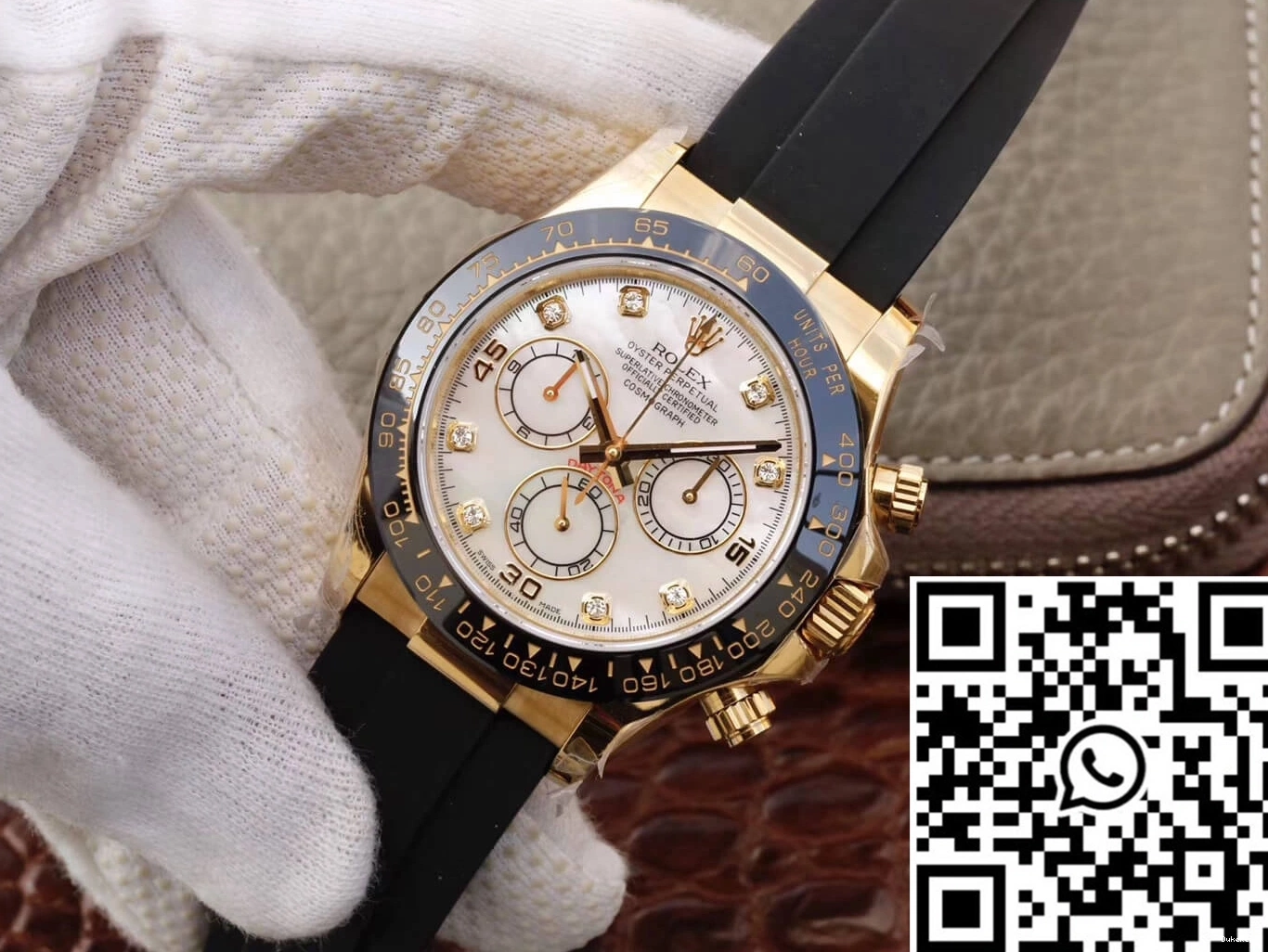 V6 M116518ln-0037 Rolex Dial Daytona JH Cosmograph Diamond Factory 0817